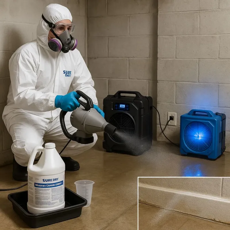 Sanitization and Odor Removal process in Ontario, OH